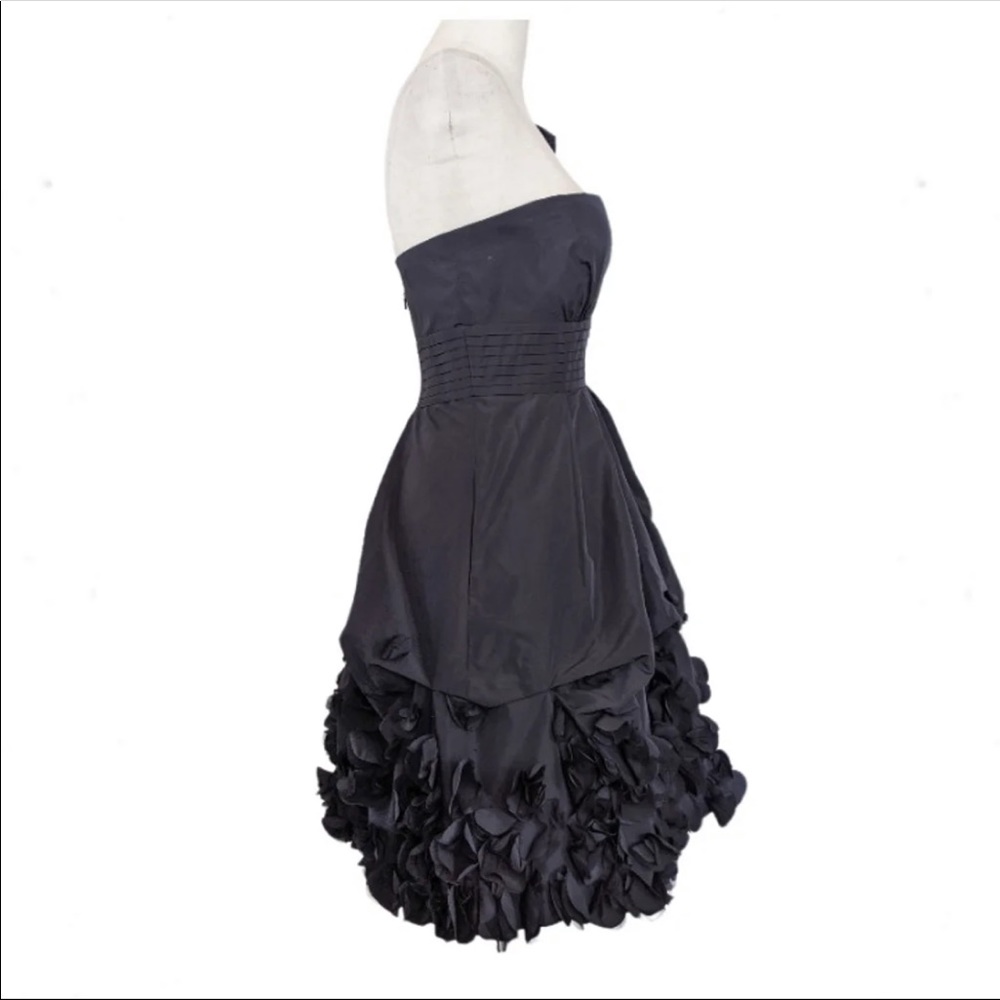 NWT BCBGMAXAZRIA Liv One Shoulder Cocktail LBD 0 - Picture 6 of 12